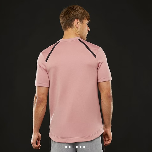 Nike Therma Flex Showtime Crew Mens Shirt Medium Pink Hyper Utility Dri Fit EUC - Picture 12 of 12